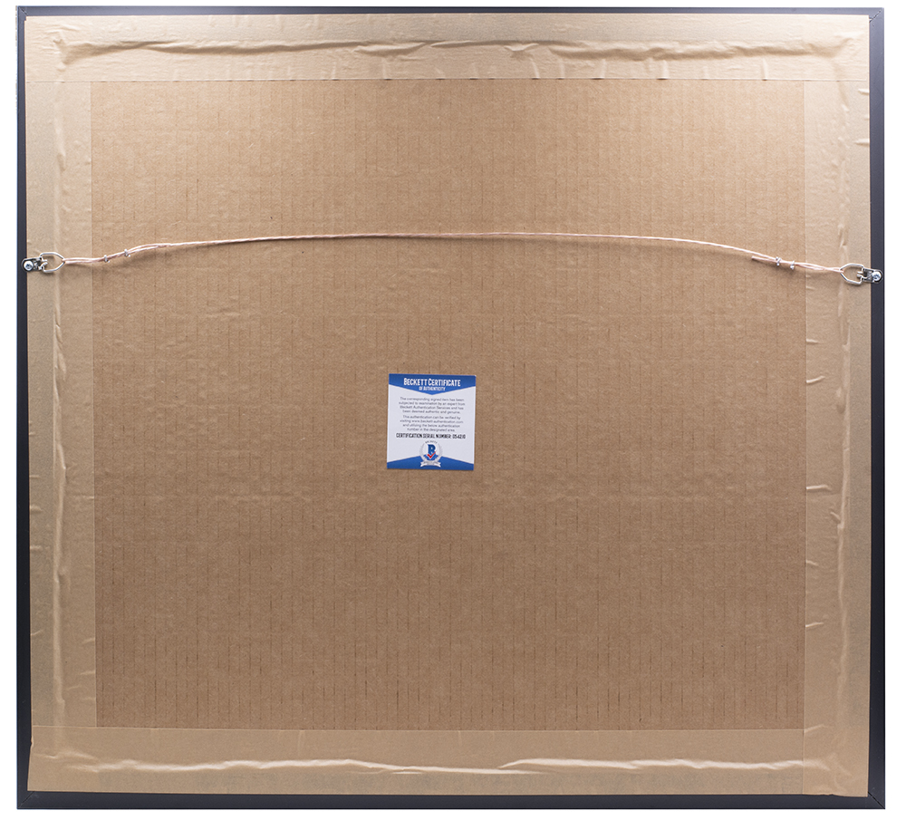 David Prowse Signed "Star Wars" 24x30 Custom Framed Photo Display Inscribed "Darth Vader" (Beckett COA) at PristineAuction.com David Prowse Signed "Star Wars" 24x30 Custom Framed Photo Display Inscribed "Darth Vader" (Beckett COA) at PristineAuction.com