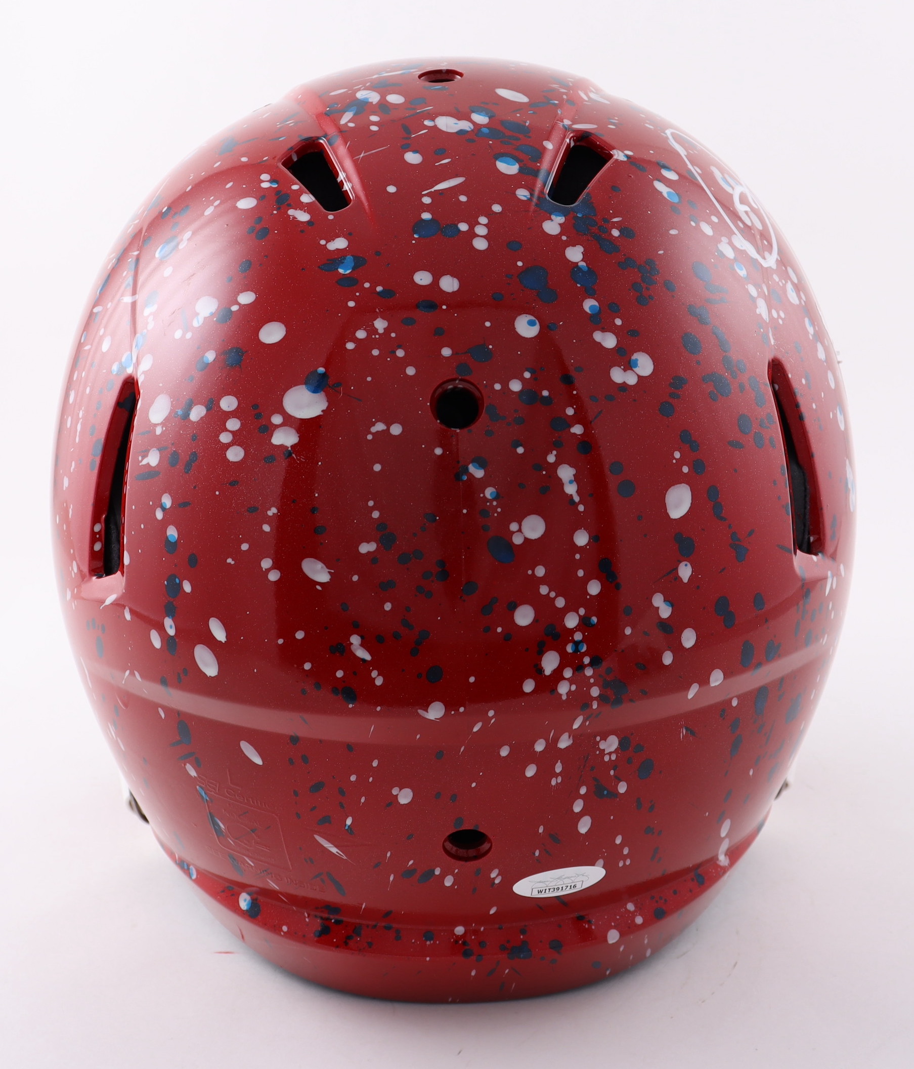 Lawrence Taylor Signed Giants Full-Size Authentic On-Field Hydro-Dipped Speed Helmet (JSA COA) at PristineAuction.com Lawrence Taylor Signed Giants Full-Size Authentic On-Field Hydro-Dipped Speed Helmet (JSA COA) at PristineAuction.com