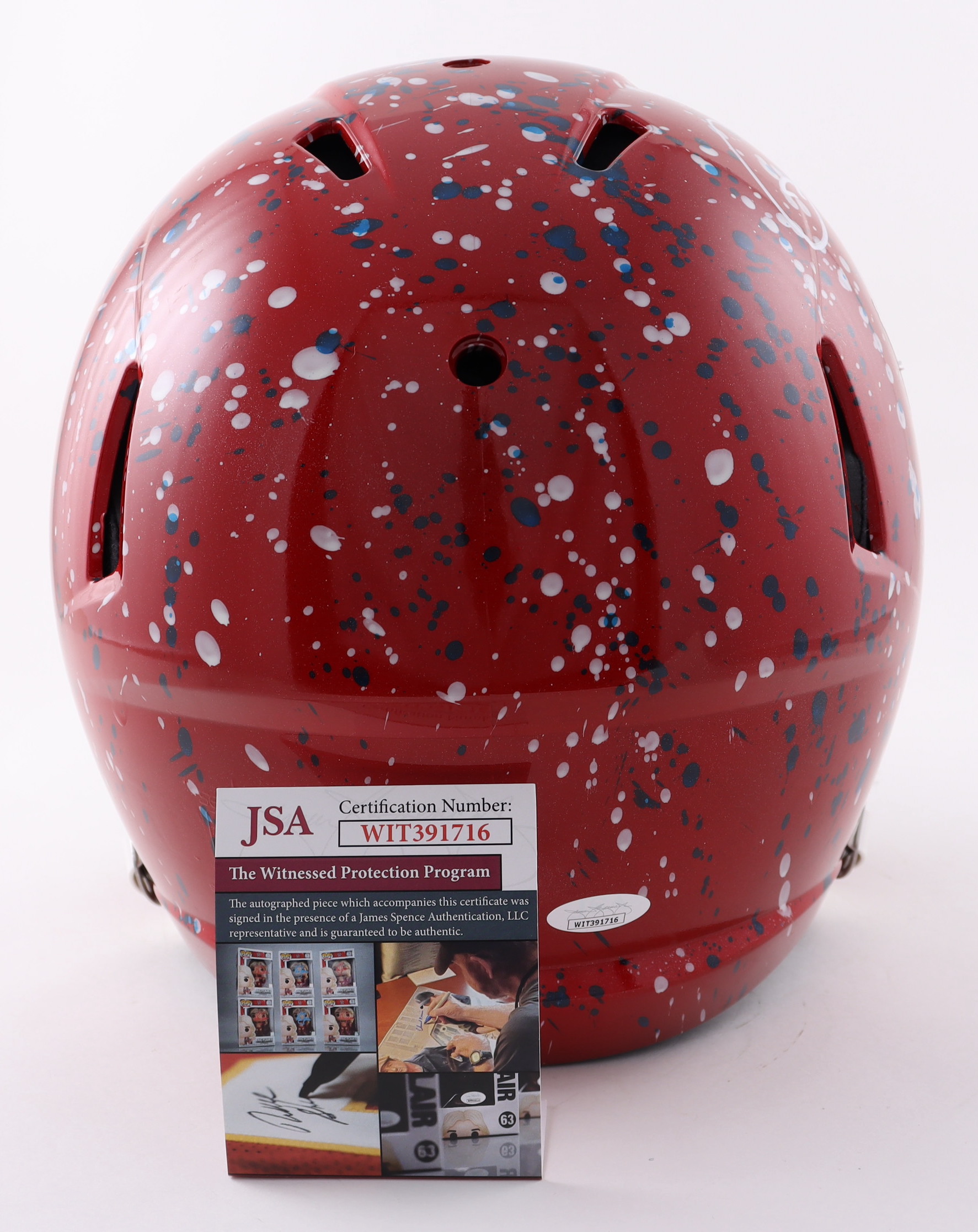 Lawrence Taylor Signed Giants Full-Size Authentic On-Field Hydro-Dipped Speed Helmet (JSA COA) at PristineAuction.com Lawrence Taylor Signed Giants Full-Size Authentic On-Field Hydro-Dipped Speed Helmet (JSA COA) at PristineAuction.com