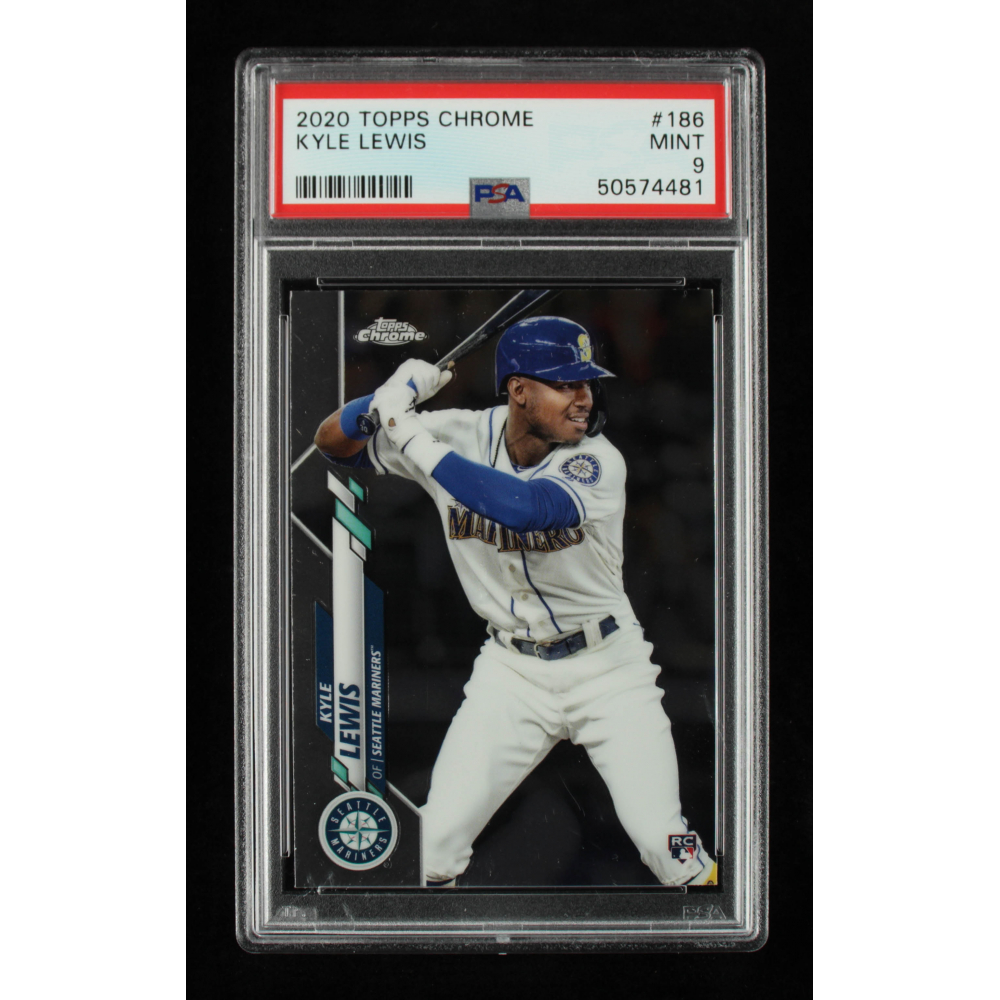 Kyle Lewis 2020 Topps Chrome 186 RC PSA 9 Pristine Auction