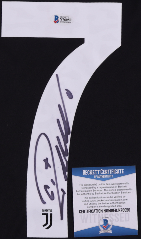 Cristiano Ronaldo Signed Juventus F.C. Jersey (Beckett COA) (See Description) at PristineAuction.com Cristiano Ronaldo Signed Juventus F.C. Jersey (Beckett COA) (See Description) at PristineAuction.com