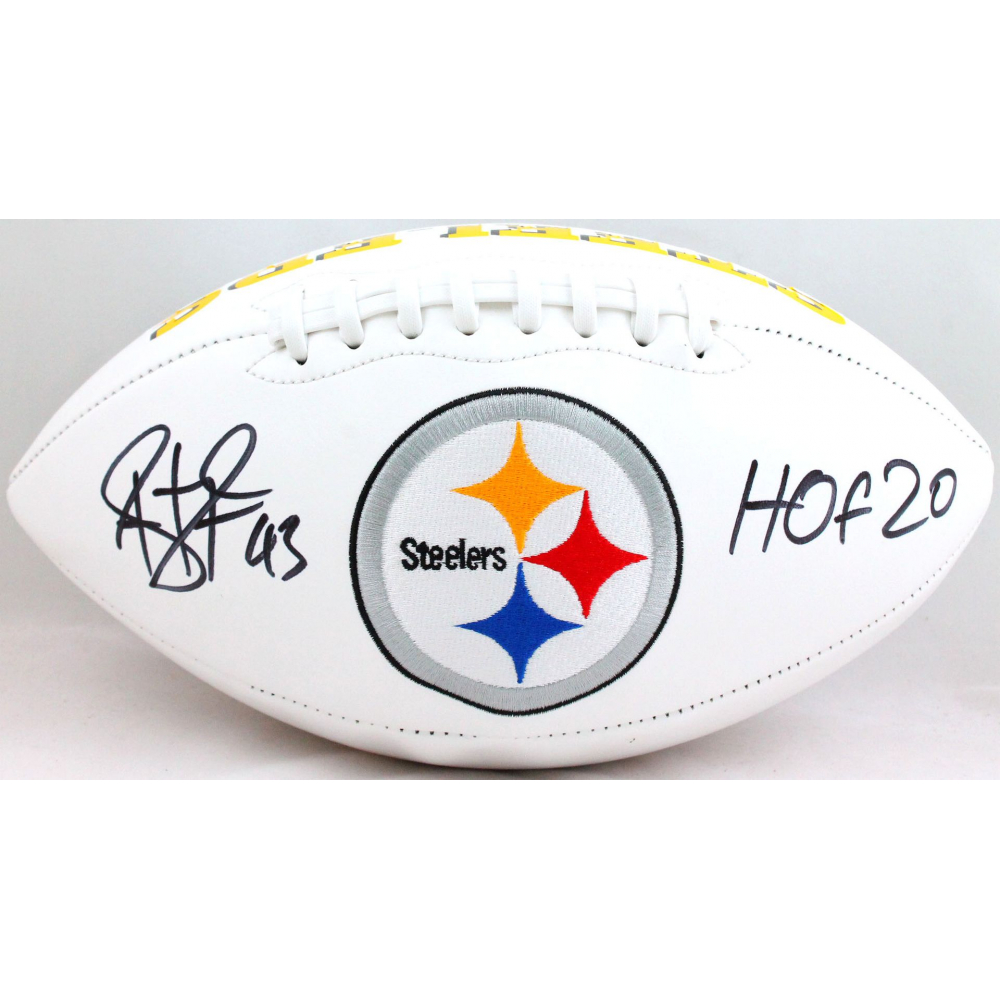 Troy Polamalu Signed/Auto Steelers White Custom Football Jersey