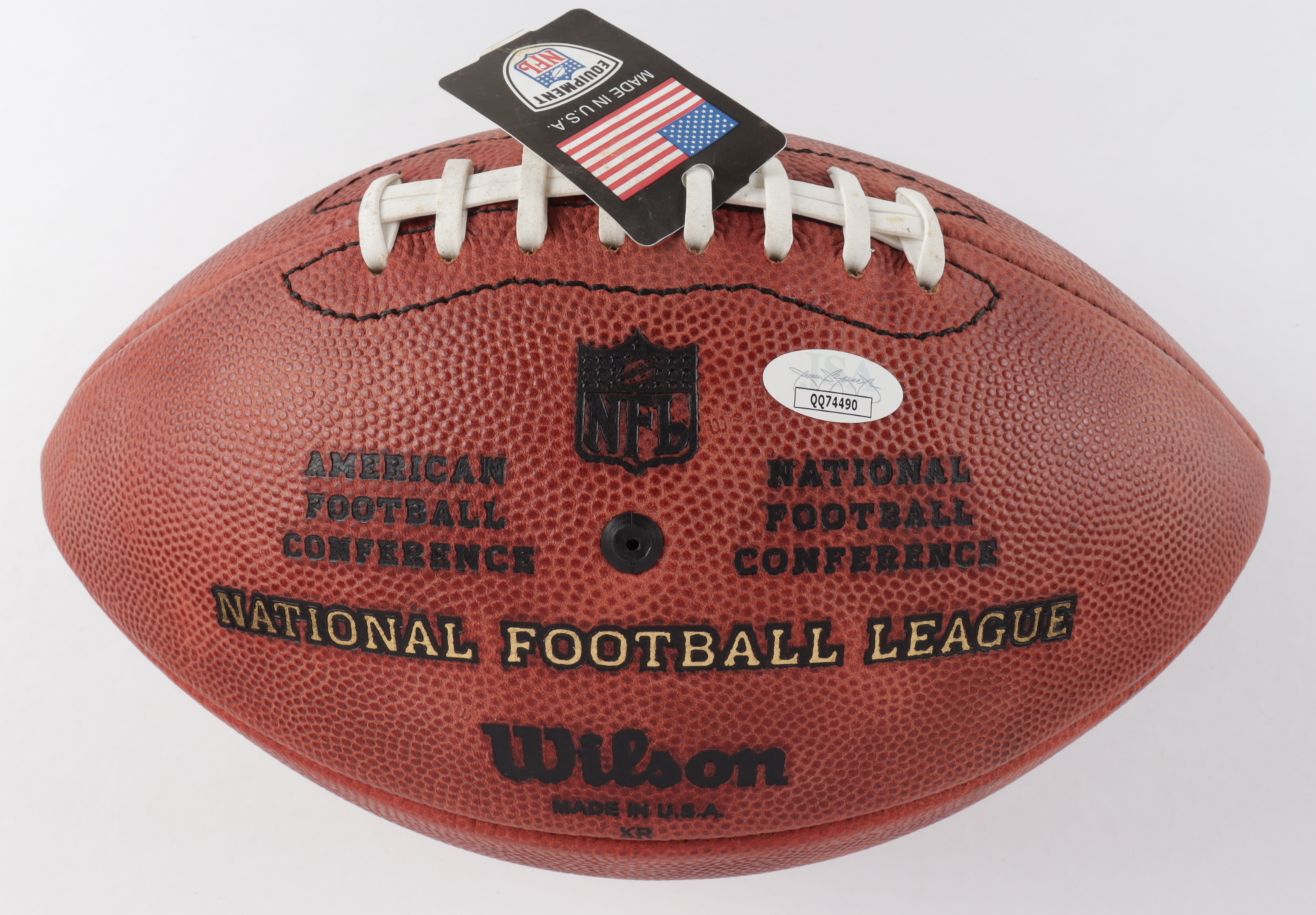 Mario Manningham Signed Official NFL "The Duke" Game Ball Football (JSA COA) at PristineAuction.com Mario Manningham Signed Official NFL "The Duke" Game Ball Football (JSA COA) at PristineAuction.com