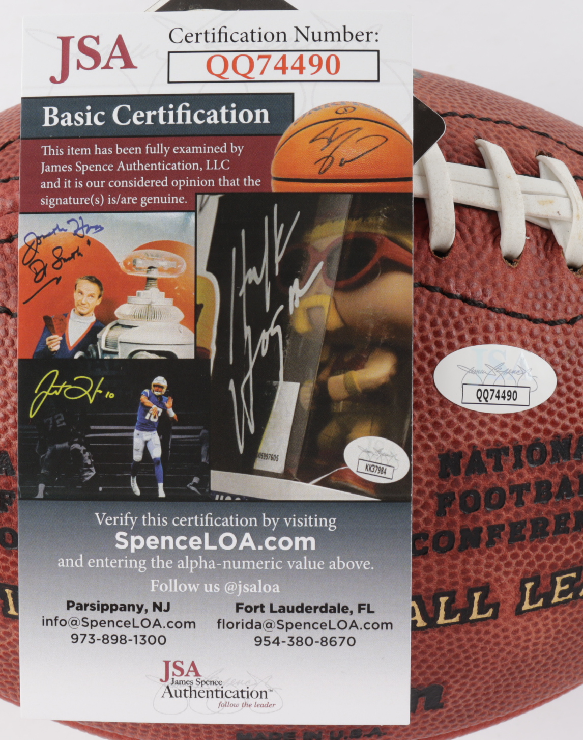 Mario Manningham Signed Official NFL "The Duke" Game Ball Football (JSA COA) at PristineAuction.com Mario Manningham Signed Official NFL "The Duke" Game Ball Football (JSA COA) at PristineAuction.com