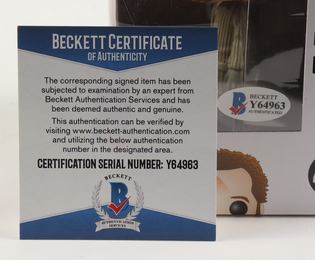 Daniel Stern Signed "Home Alone" Marv #493 Funko Pop! Vinyl Figure Inscribed "Marv" (Beckett COA) (See Description) at PristineAuction.com Daniel Stern Signed "Home Alone" Marv #493 Funko Pop! Vinyl Figure Inscribed "Marv" (Beckett COA) (See Description) at PristineAuction.com