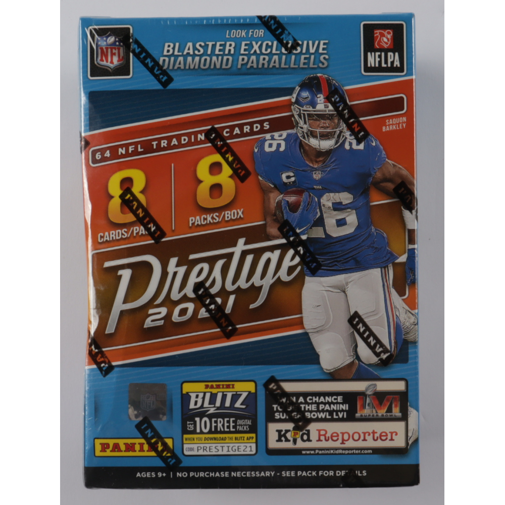 2021 Panini Prestige Football Blaster Box with (8) Packs Pristine Auction