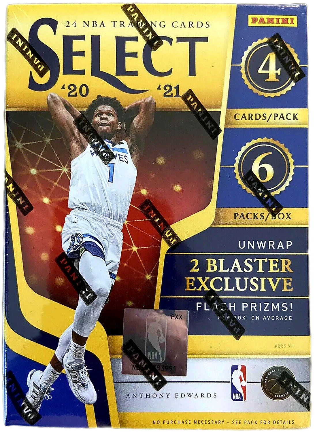 2020-21 Panini Select NBA Basketball Blaster Box with (6) Packs at PristineAuction.com 2020-21 Panini Select NBA Basketball Blaster Box with (6) Packs at PristineAuction.com