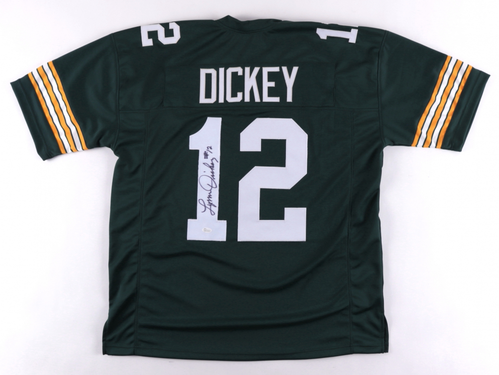Unsigned Custom Sewn Lynn Dickey Green Bay Packers Jersey - Sizes M, L, XL, 2XL, 3XL, Stitched Football Jersey