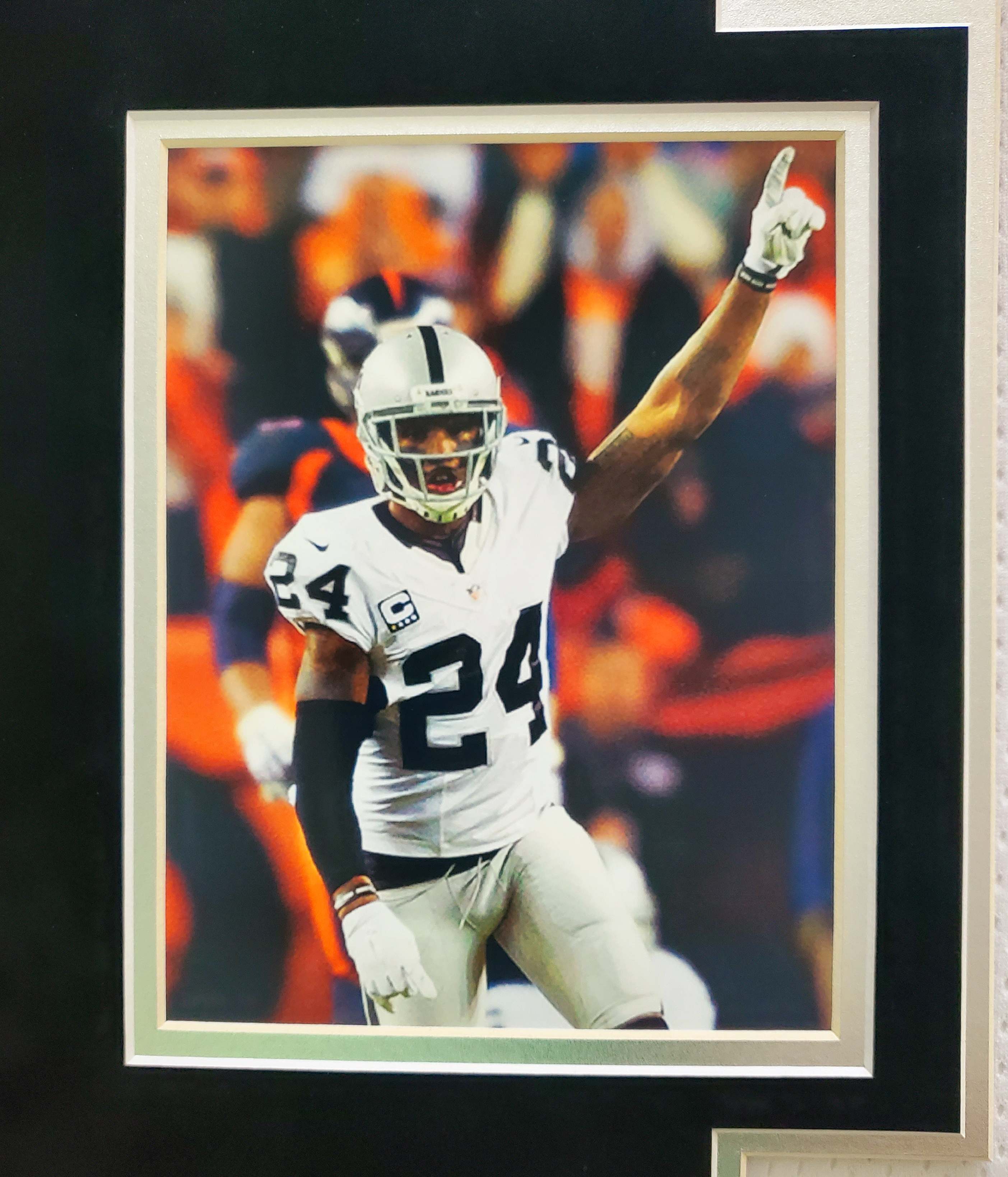 Charles Woodson Signed Raiders 34x44 Custom Framed LED-Backlit Jersey Display (JSA COA) at PristineAuction.com Charles Woodson Signed Raiders 34x44 Custom Framed LED-Backlit Jersey Display (JSA COA) at PristineAuction.com