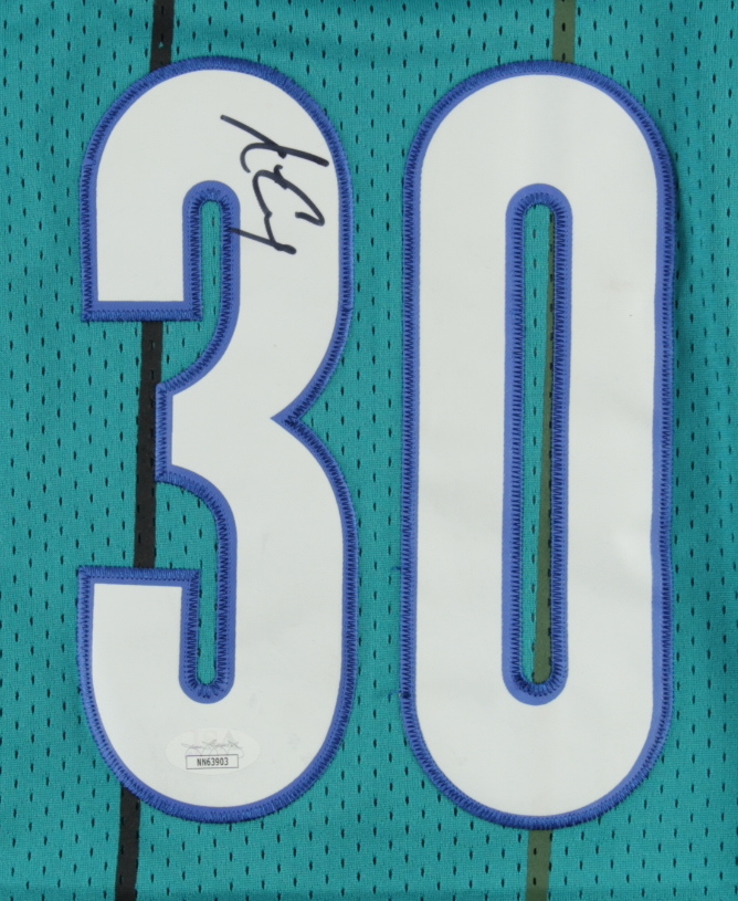 Dell Curry Signed Hornets Jersey (JSA COA) at PristineAuction.com Dell Curry Signed Hornets Jersey (JSA COA) at PristineAuction.com