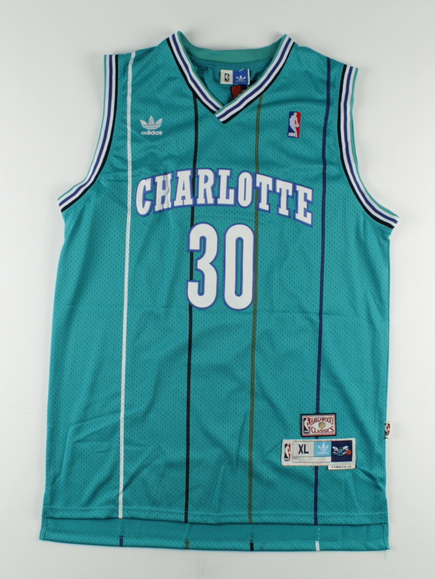 Dell Curry Signed Hornets Jersey (JSA COA) at PristineAuction.com Dell Curry Signed Hornets Jersey (JSA COA) at PristineAuction.com