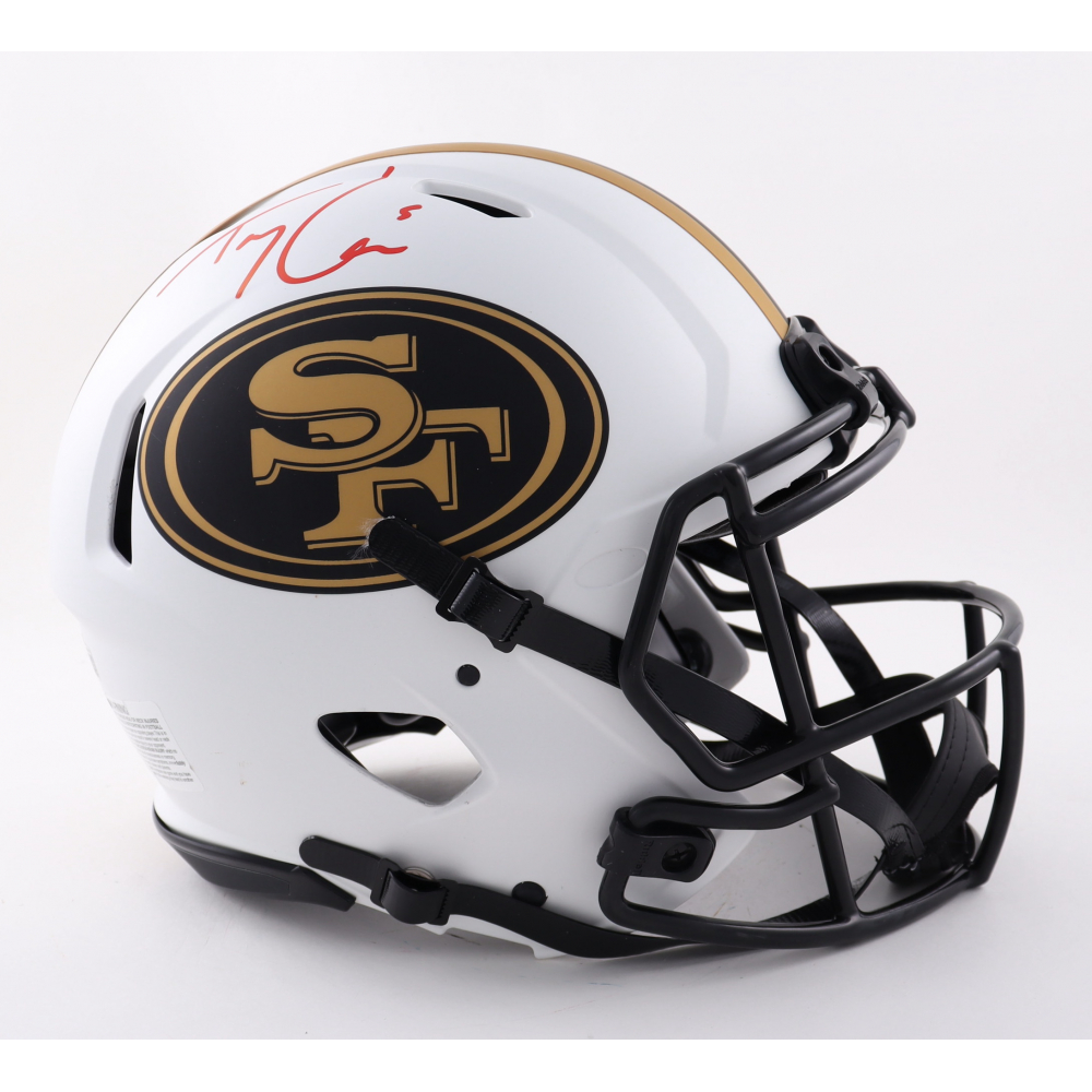 Trey Lance Signed 49ers Full-Size 