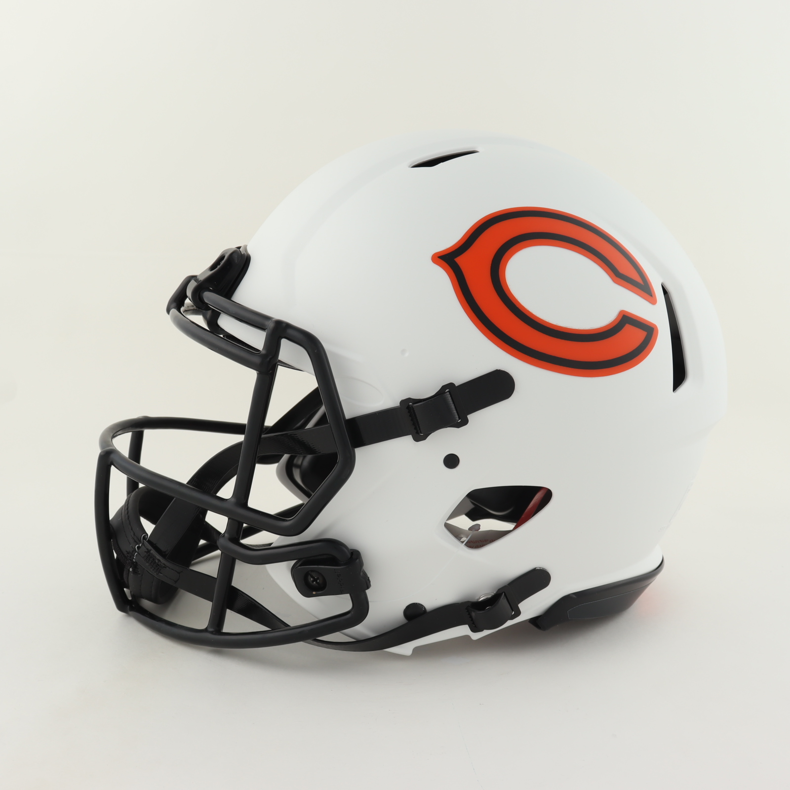 Justin Fields Signed Bears Full-Size Authentic On-Field Lunar Eclipse Alternate Speed Helmet (Beckett Hologram) at PristineAuction.com Justin Fields Signed Bears Full-Size Authentic On-Field Lunar Eclipse Alternate Speed Helmet (Beckett Hologram) at PristineAuction.com