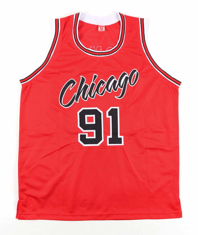 Dennis Rodman Signed Jersey (JSA COA) at PristineAuction.com Dennis Rodman Signed Jersey (JSA COA) at PristineAuction.com