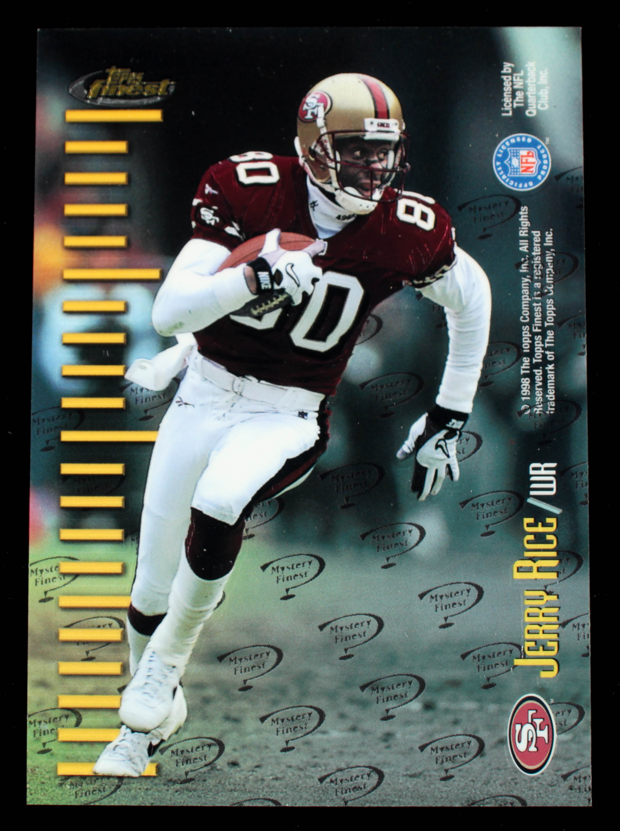Jerry Rice / Randy Moss 1998 Finest Mystery Finest Jumbos 2 #M16 at PristineAuction.com Jerry Rice / Randy Moss 1998 Finest Mystery Finest Jumbos 2 #M16 at PristineAuction.com