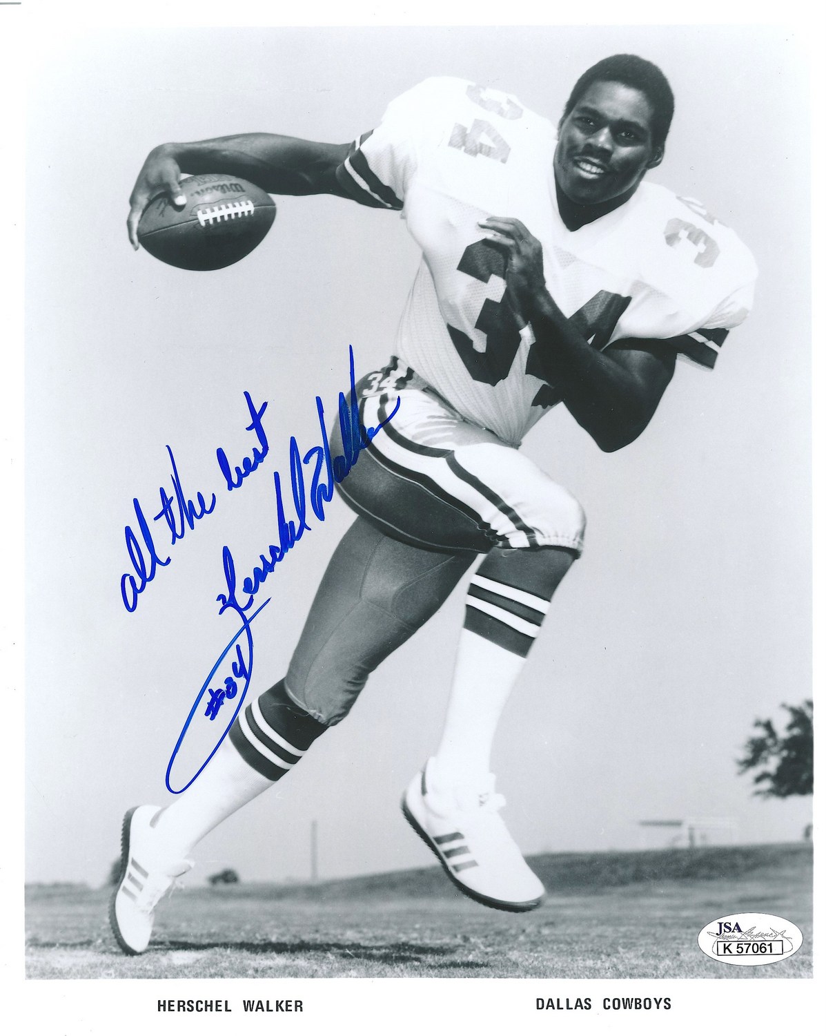 Herschel Walker Signed Cowboys 8x10 Photo (JSA COA) at PristineAuction.com Herschel Walker Signed Cowboys 8x10 Photo (JSA COA) at PristineAuction.com