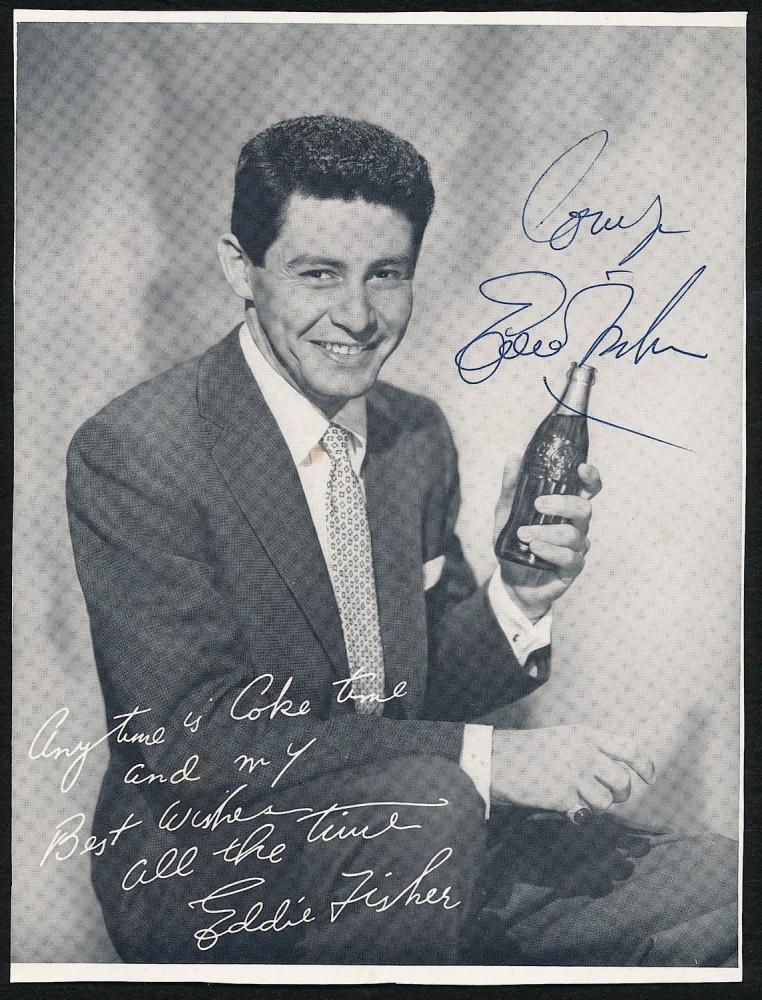 Eddie Fisher Signed 8x10 Photo (JSA COA) | Pristine Auction