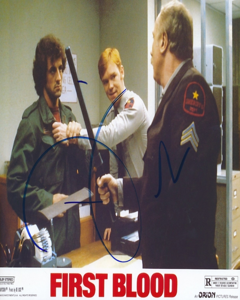 david caruso first blood online sports memorabilia auction pristine auction david caruso first blood online sports memorabilia auction pristine auction