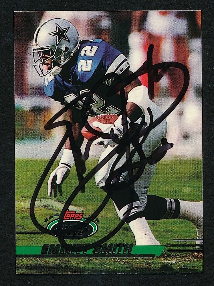 Emmitt Smith Football Cards 1996 Topps Finest 265 Emmitt Smith 