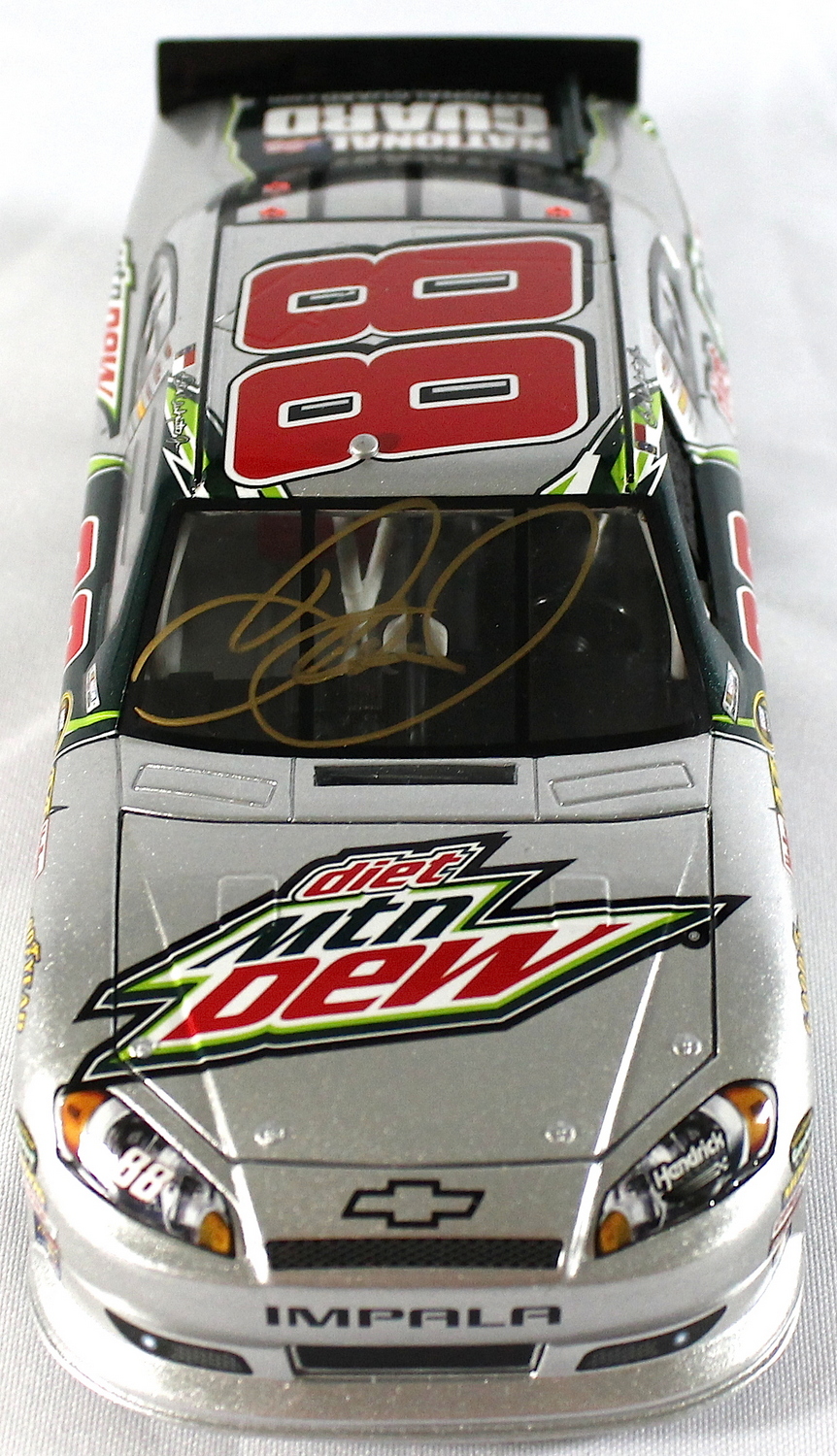 Dale Earnhardt Jr Signed #88 Diet Mountain Dew 2012 Impala 1:24 Action Die Cast Car (PA LOA) at PristineAuction.com Dale Earnhardt Jr Signed #88 Diet Mountain Dew 2012 Impala 1:24 Action Die Cast Car (PA LOA) at PristineAuction.com