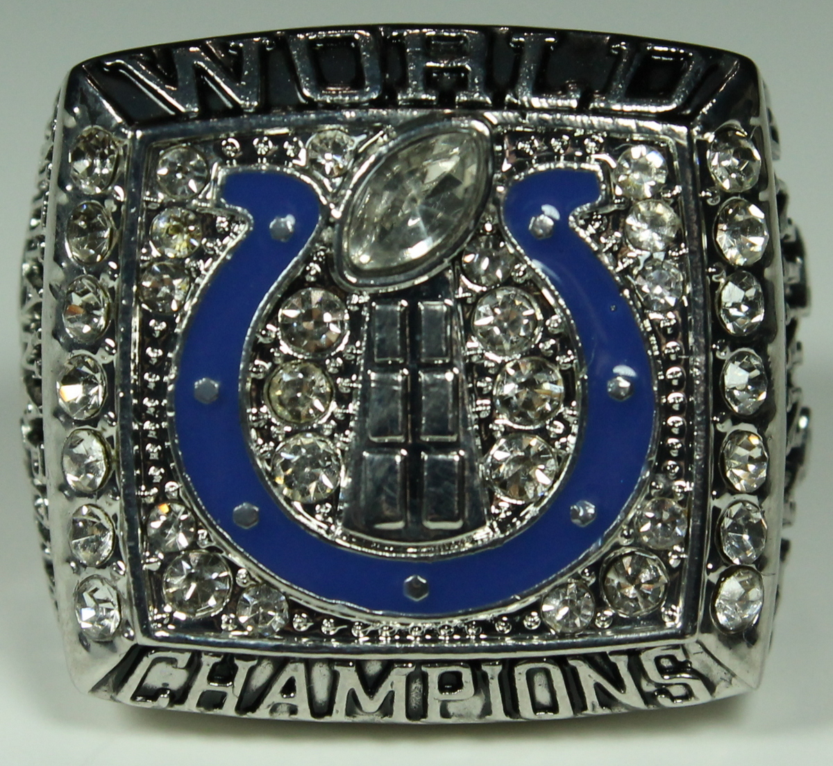 Peyton Manning Colts High Quality Replica 2006 Super Bowl XLI Championship Ring at PristineAuction.com Peyton Manning Colts High Quality Replica 2006 Super Bowl XLI Championship Ring at PristineAuction.com