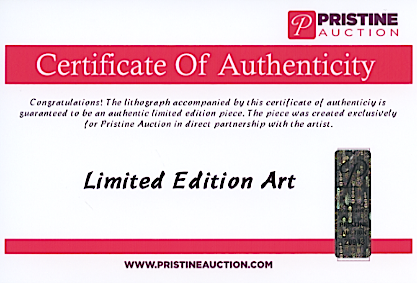 Thomas Kinkade Signed "Petals Of Hope - The Garden Of Promise II" 15.5" x 19.5" Limited Edition Lithograph GP #708/965 (Framed to 24.5" x 28.5") at PristineAuction.com Thomas Kinkade Signed "Petals Of Hope - The Garden Of Promise II" 15.5" x 19.5" Limited Edition Lithograph GP #708/965 (Framed to 24.5" x 28.5") at PristineAuction.com