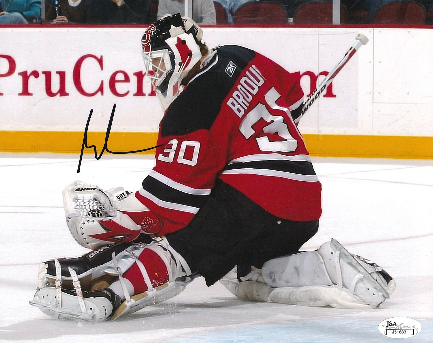 Martin Brodeur Signed Devils 8x10 Photo (JSA COA) at PristineAuction.com Martin Brodeur Signed Devils 8x10 Photo (JSA COA) at PristineAuction.com