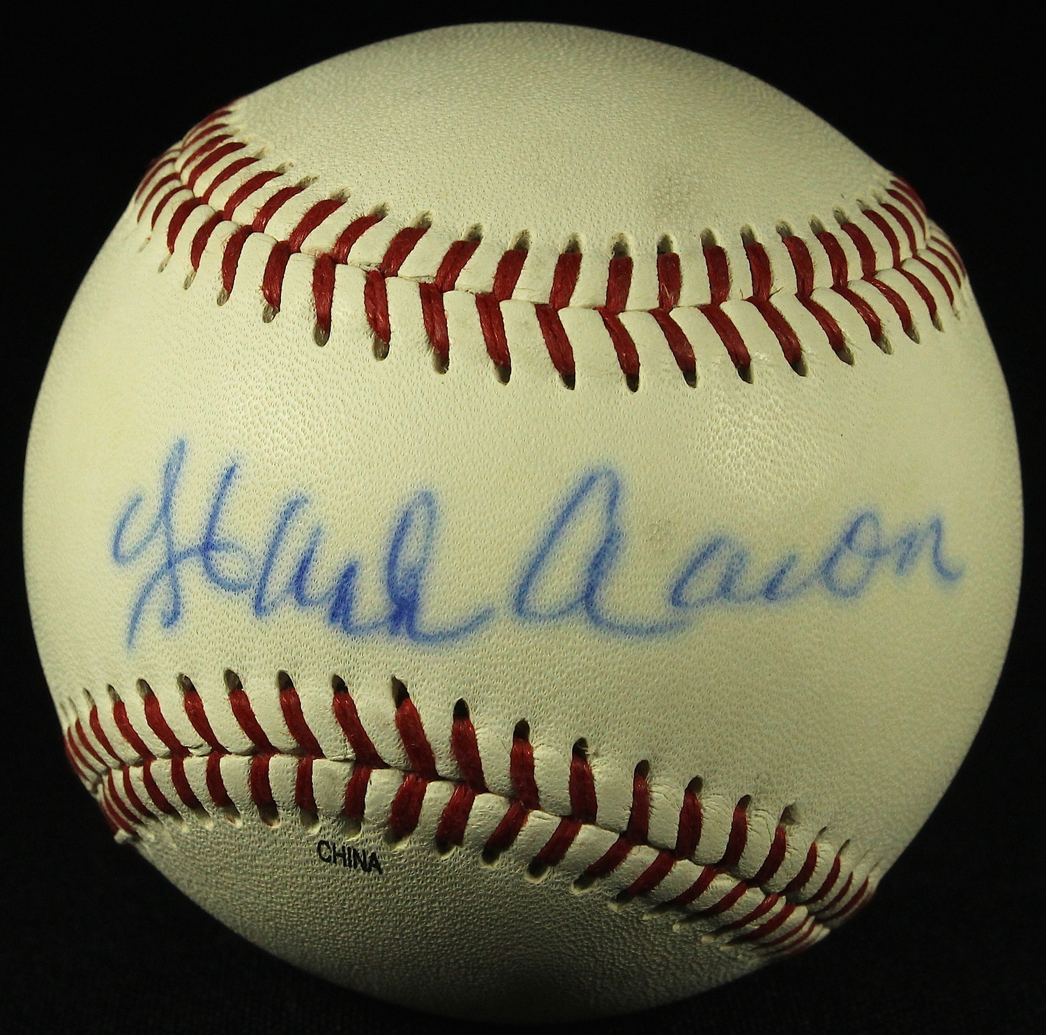 Hank Aaron Signed OL Baseball (JSA COA) at PristineAuction.com Hank Aaron Signed OL Baseball (JSA COA) at PristineAuction.com