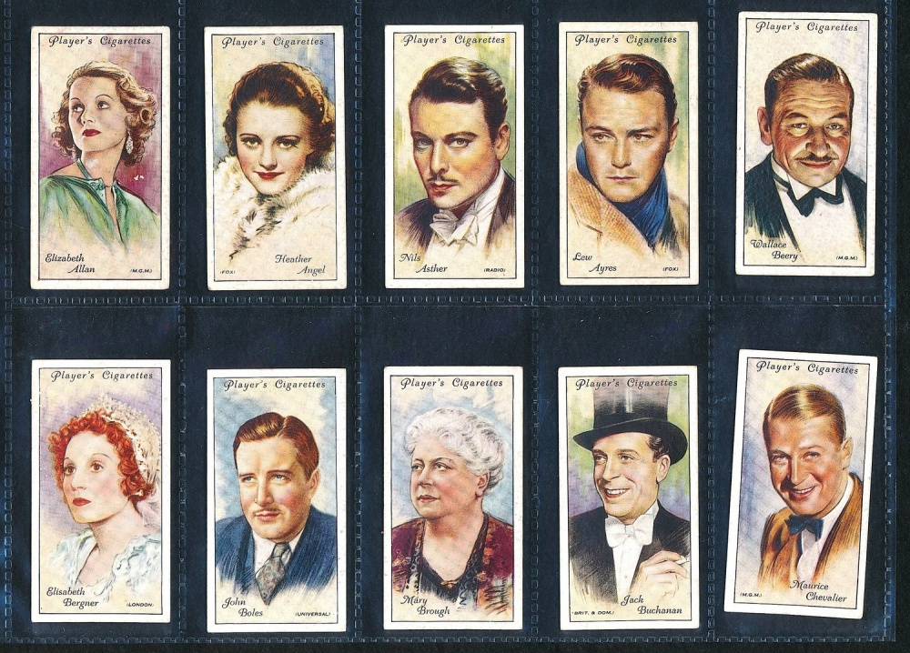 Vintage 1950s Italian VAV Film Artist Photo Sticker Card Lot - Cinema Attrici Anni 50