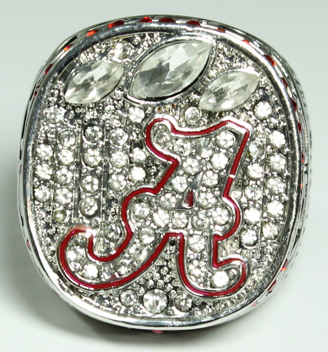 Nick Saban Alabama High Quality Replica 2013 National Champions Ring at PristineAuction.com Nick Saban Alabama High Quality Replica 2013 National Champions Ring at PristineAuction.com