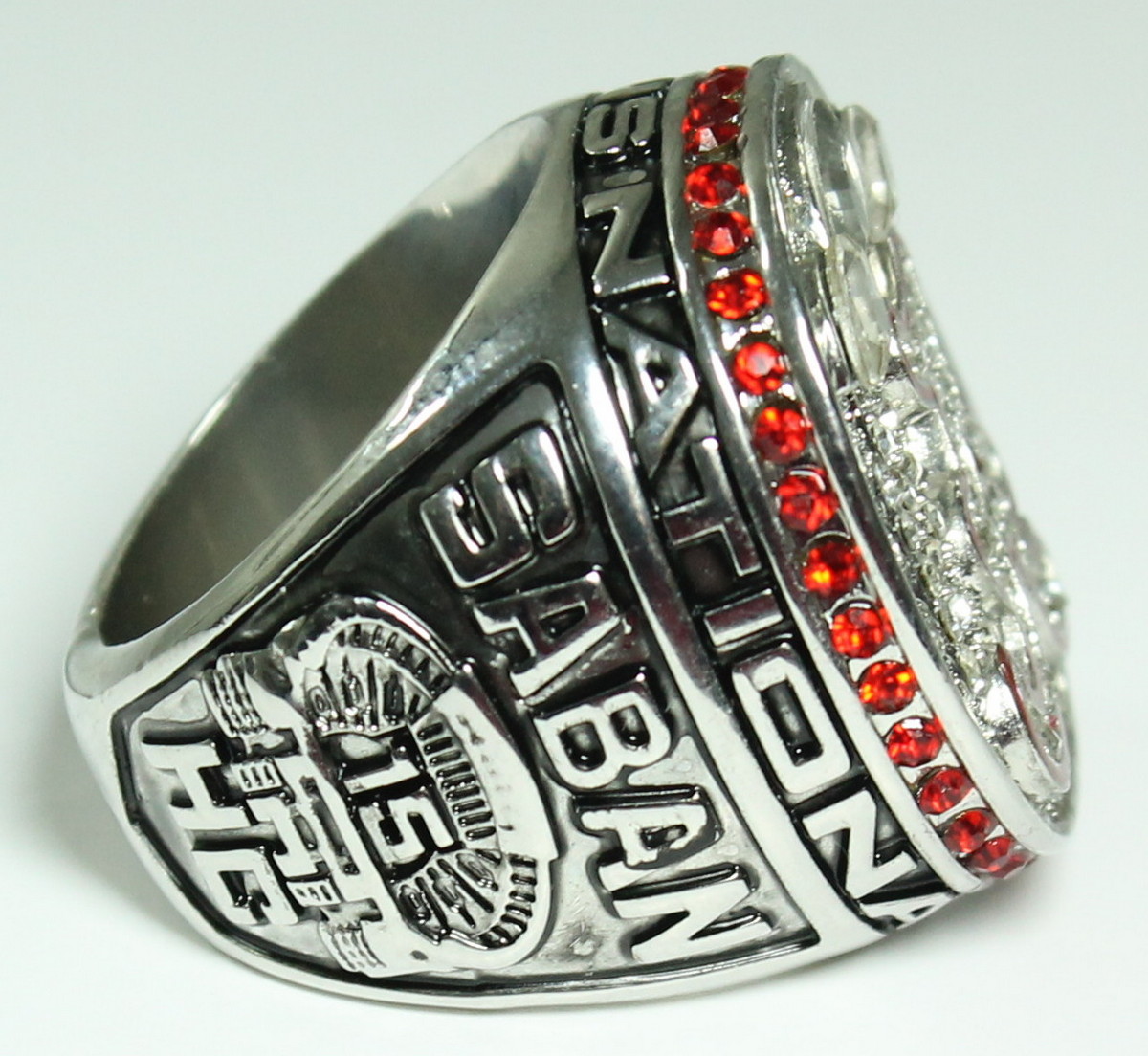 Nick Saban Alabama High Quality Replica 2013 National Champions Ring at PristineAuction.com Nick Saban Alabama High Quality Replica 2013 National Champions Ring at PristineAuction.com