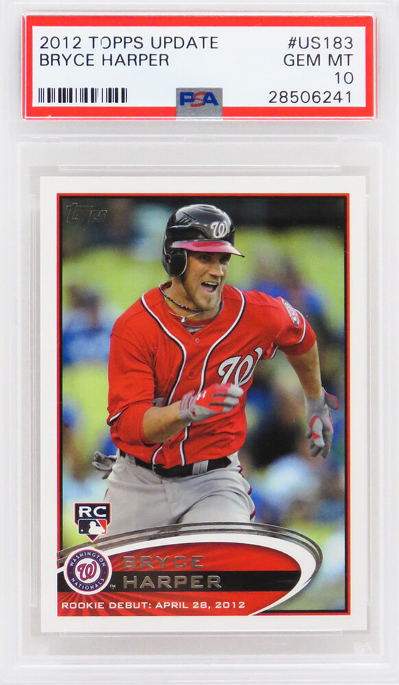 Bryce Harper 2012 Topps Update #US183 RC (PSA 10) at PristineAuction.com Bryce Harper 2012 Topps Update #US183 RC (PSA 10) at PristineAuction.com