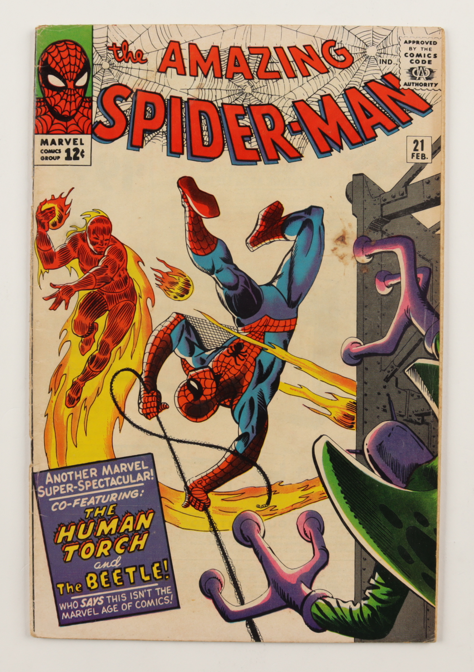 1965 "The Amazing Spider-Man" Vol. 1 Issue #21 Marvel Comic Book (See Description) at PristineAuction.com 1965 "The Amazing Spider-Man" Vol. 1 Issue #21 Marvel Comic Book (See Description) at PristineAuction.com