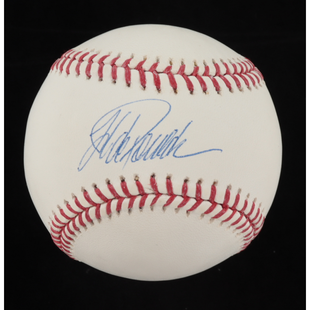 Jorge Posada Autographed Baseball - Rawlings OML Baseball With 96,98,00,09 WS Champs Inscription