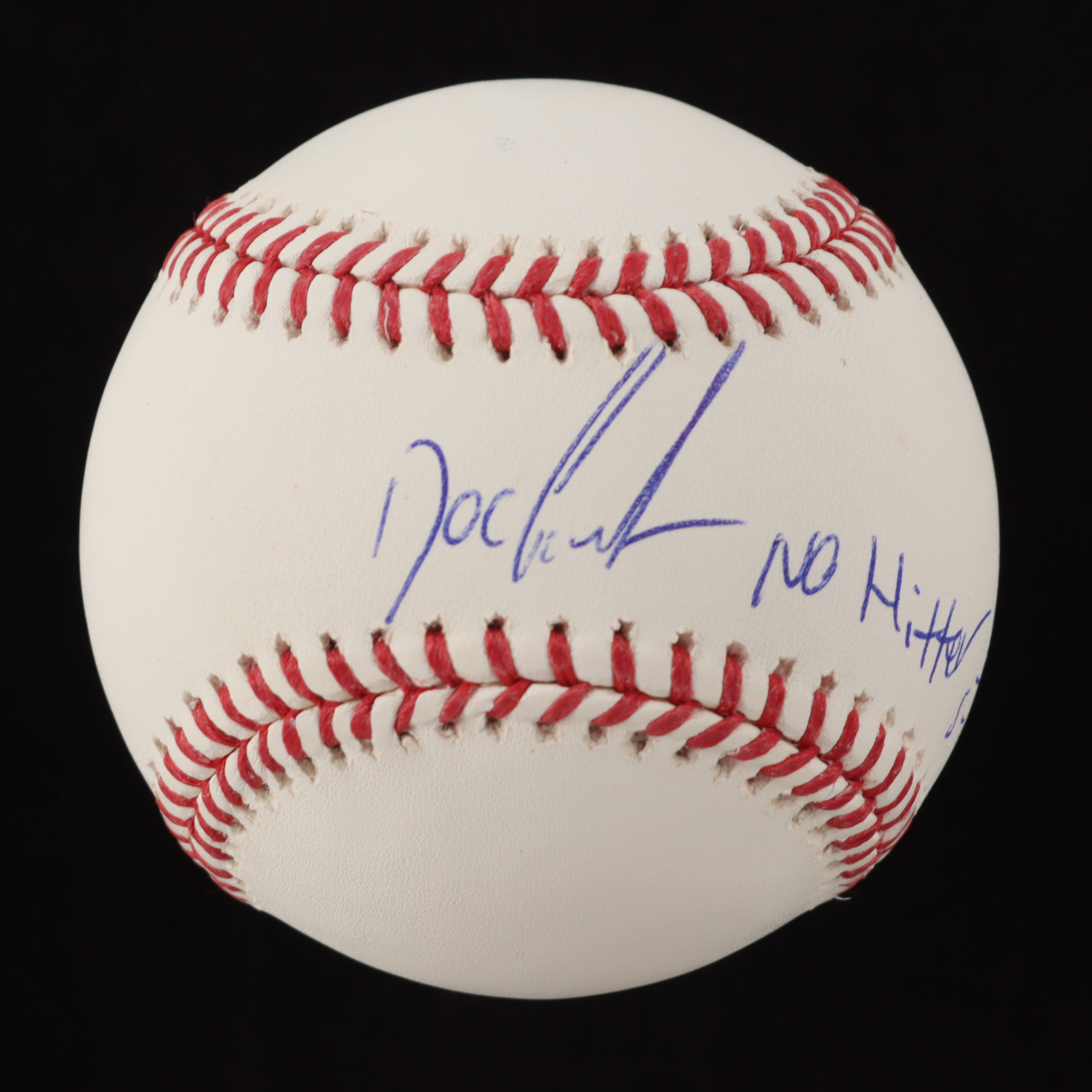 Doc Gooden Signed OML Baseball Inscribed "No Hitter 5-14-96" (Beckett COA) at PristineAuction.com Doc Gooden Signed OML Baseball Inscribed "No Hitter 5-14-96" (Beckett COA) at PristineAuction.com