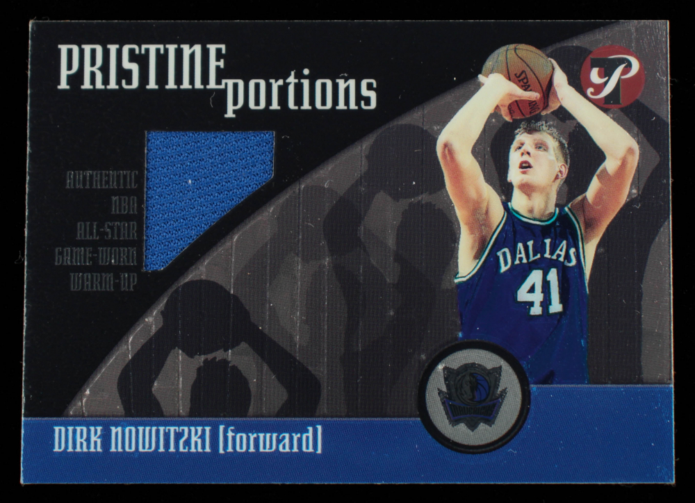 Dirk Nowitzki 2001-02 Topps Pristine Portions #PPDN