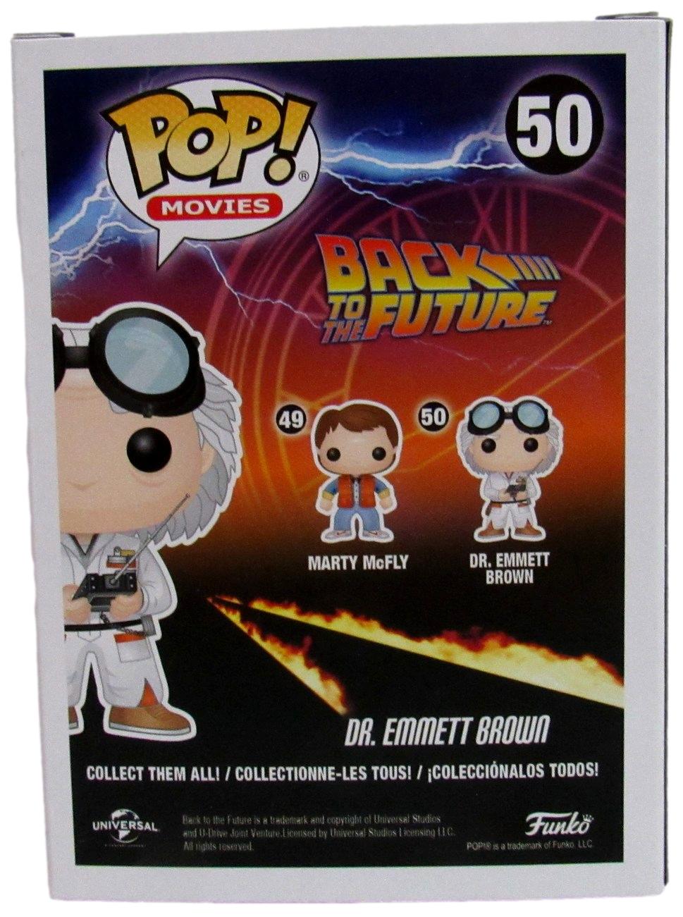Christopher Lloyd Signed "Back to the Future" #50 Dr. Emmett Brown Funko Pop! Vinyl Figure (JSA COA) at PristineAuction.com Christopher Lloyd Signed "Back to the Future" #50 Dr. Emmett Brown Funko Pop! Vinyl Figure (JSA COA) at PristineAuction.com