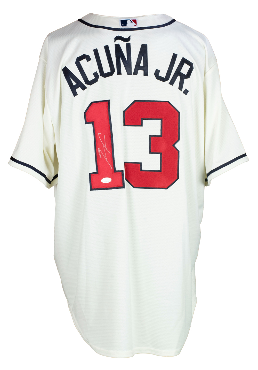 Ronald Acuna Jr. Signed Braves Nike Jersey (JSA) at PristineAuction.com Ronald Acuna Jr. Signed Braves Nike Jersey (JSA) at PristineAuction.com