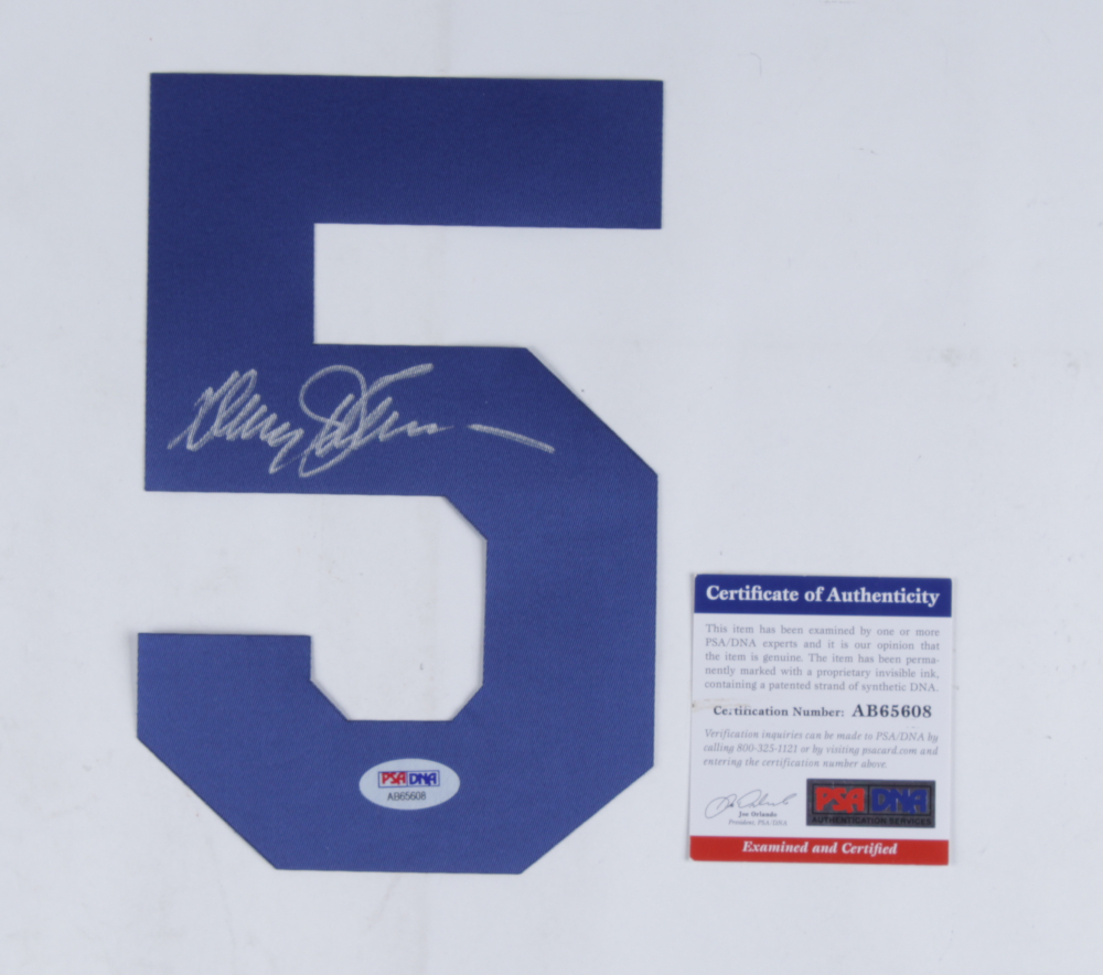 Davey Johnson Signed Jersey Number 