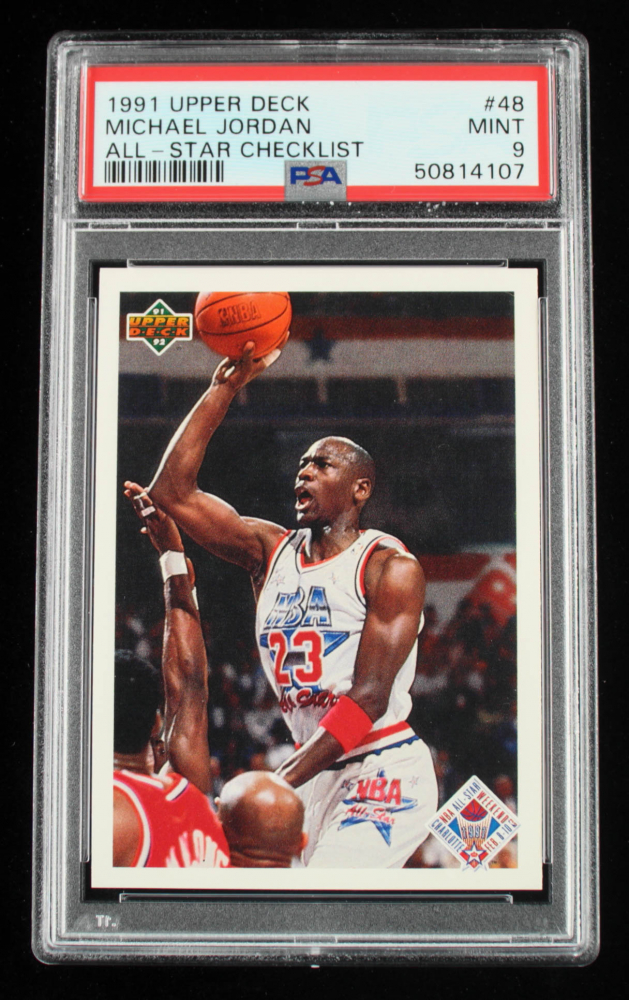 92 michael jordan upper deck