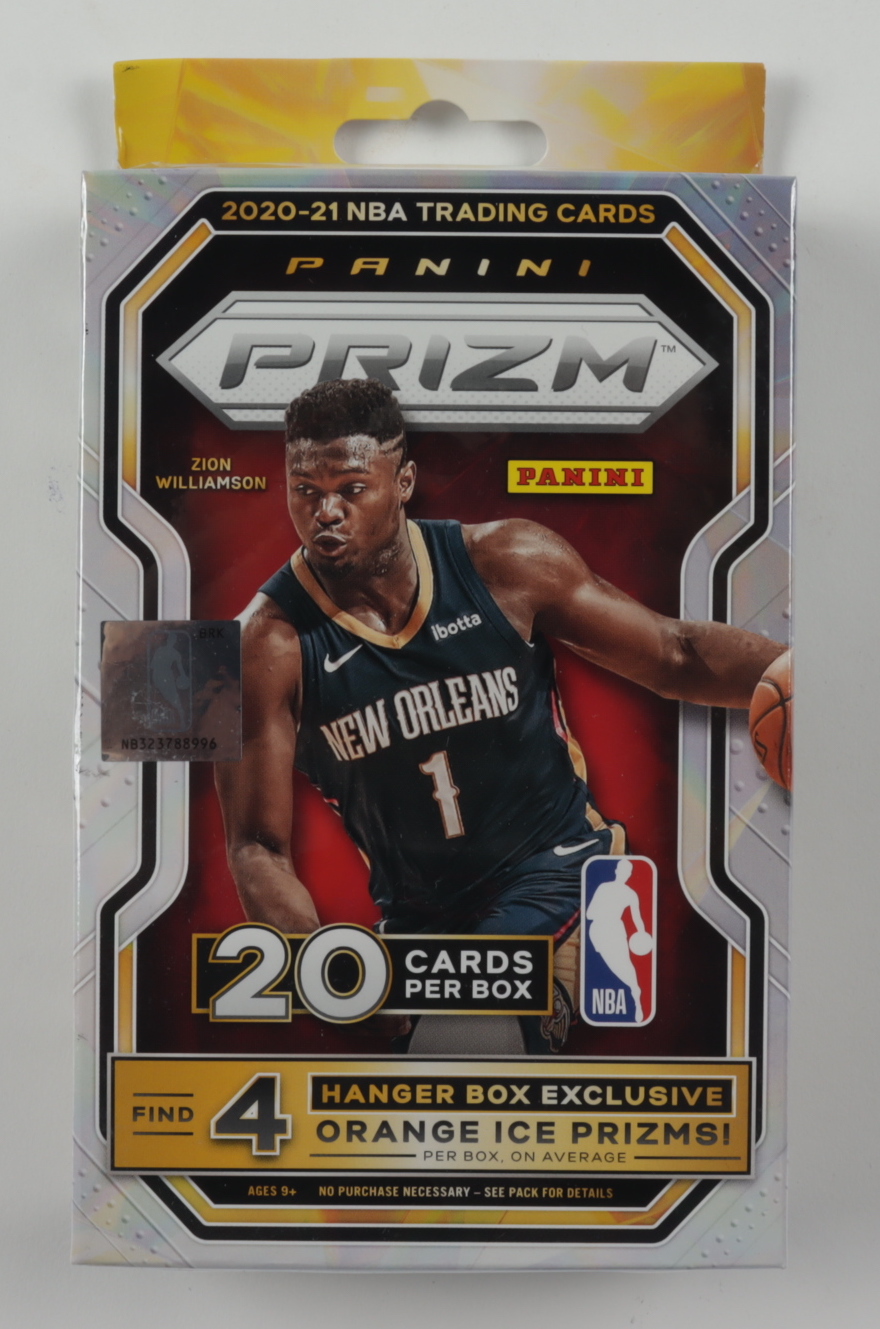 2020/21 Panini Prizm Basketball Hanger Box with (20) Cards at PristineAuction.com 2020/21 Panini Prizm Basketball Hanger Box with (20) Cards at PristineAuction.com