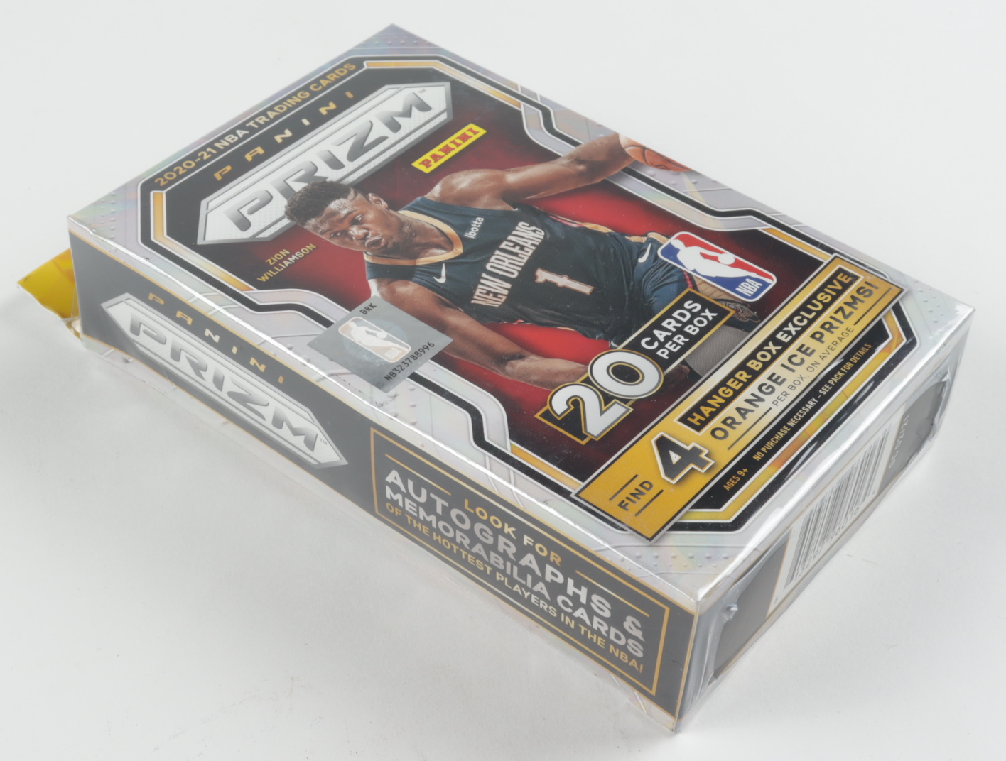 2020/21 Panini Prizm Basketball Hanger Box with (20) Cards at PristineAuction.com 2020/21 Panini Prizm Basketball Hanger Box with (20) Cards at PristineAuction.com