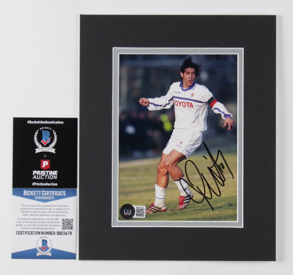Rui Costa Signed Team Portugal 8x10 Custom Matted Photo (Beckett COA) at PristineAuction.com Rui Costa Signed Team Portugal 8x10 Custom Matted Photo (Beckett COA) at PristineAuction.com