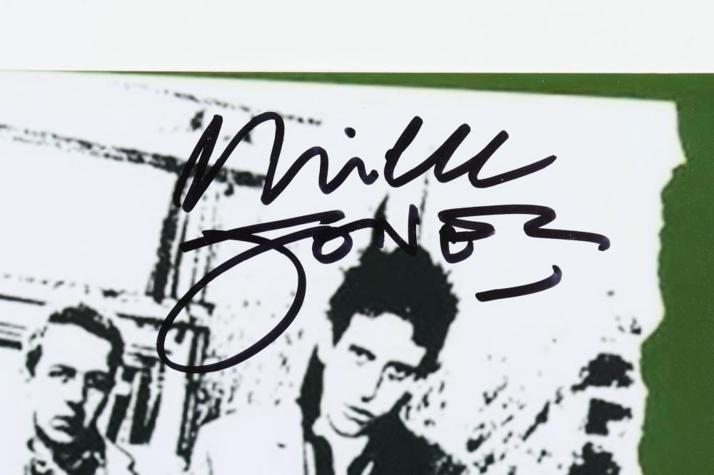 Mick Jones Signed The Clash 12x12 Photo (Beckett COA) (See Description