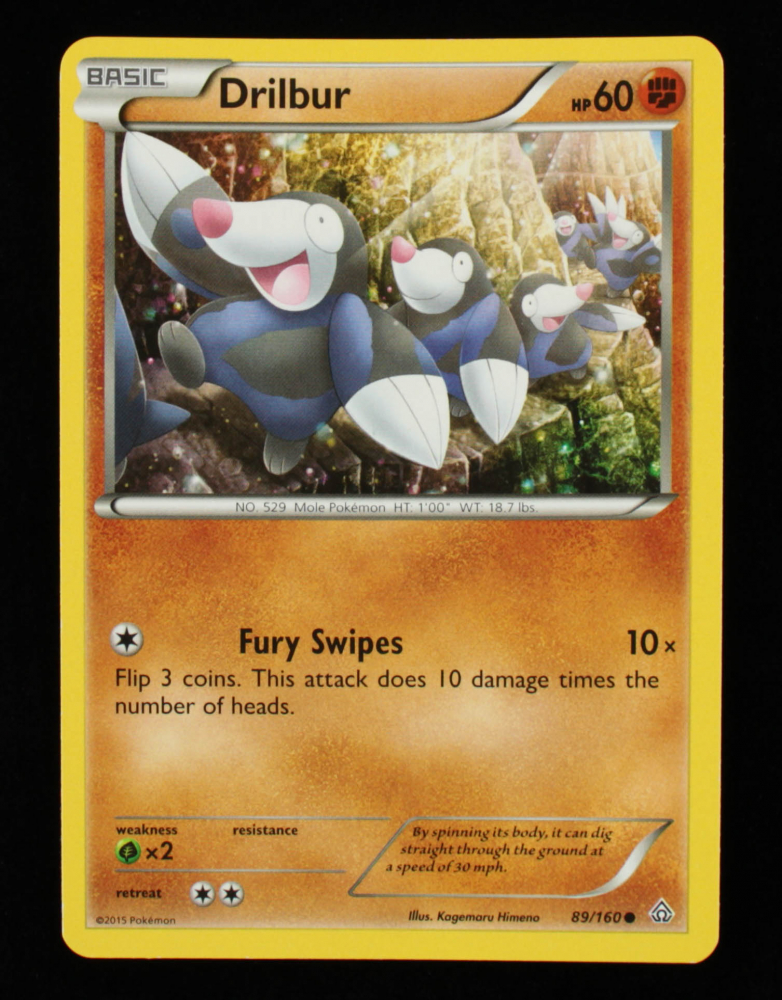 Drilbur 2015 Pokemon XY: Primal Clash #89