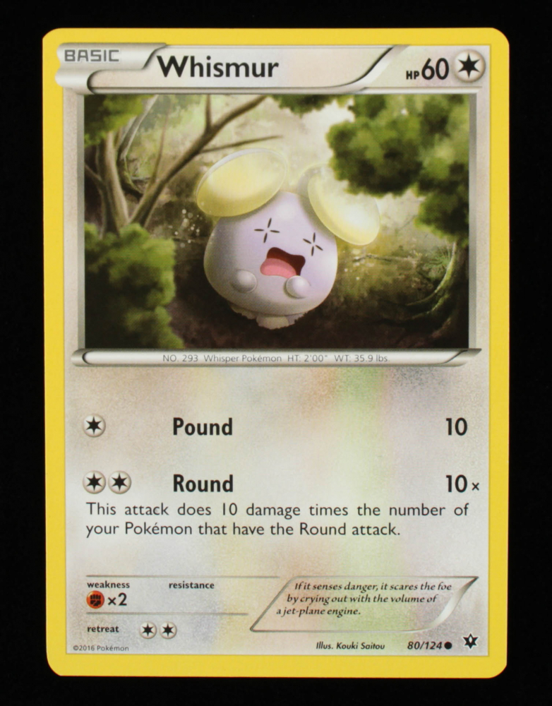 Whismur 2016 Pokemon XY: Fates Collide #80