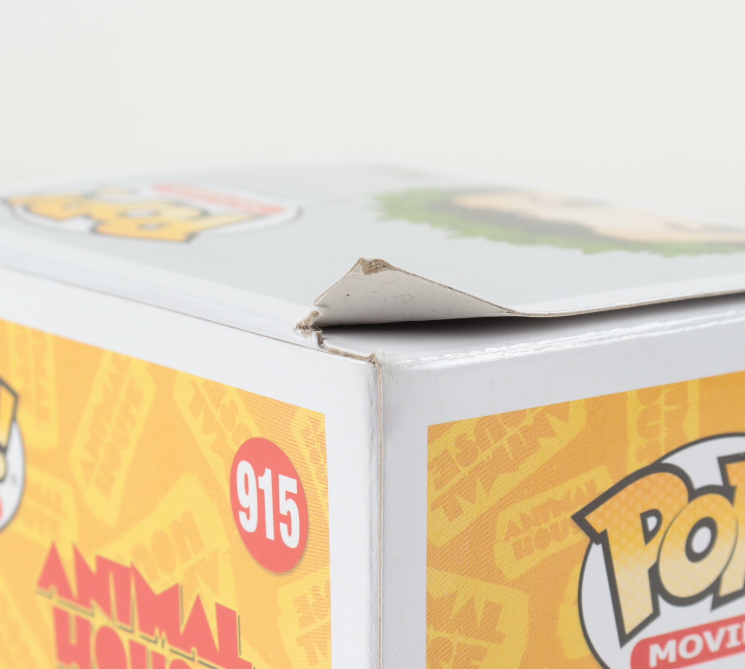 John Landis Signed "Animal House" #915 Bluto (Toga Party) Funko Pop! Vinyl Figure Inscribed "Toga! Toga!" (Beckett COA) (See Description) at PristineAuction.com John Landis Signed "Animal House" #915 Bluto (Toga Party) Funko Pop! Vinyl Figure Inscribed "Toga! Toga!" (Beckett COA) (See Description) at PristineAuction.com