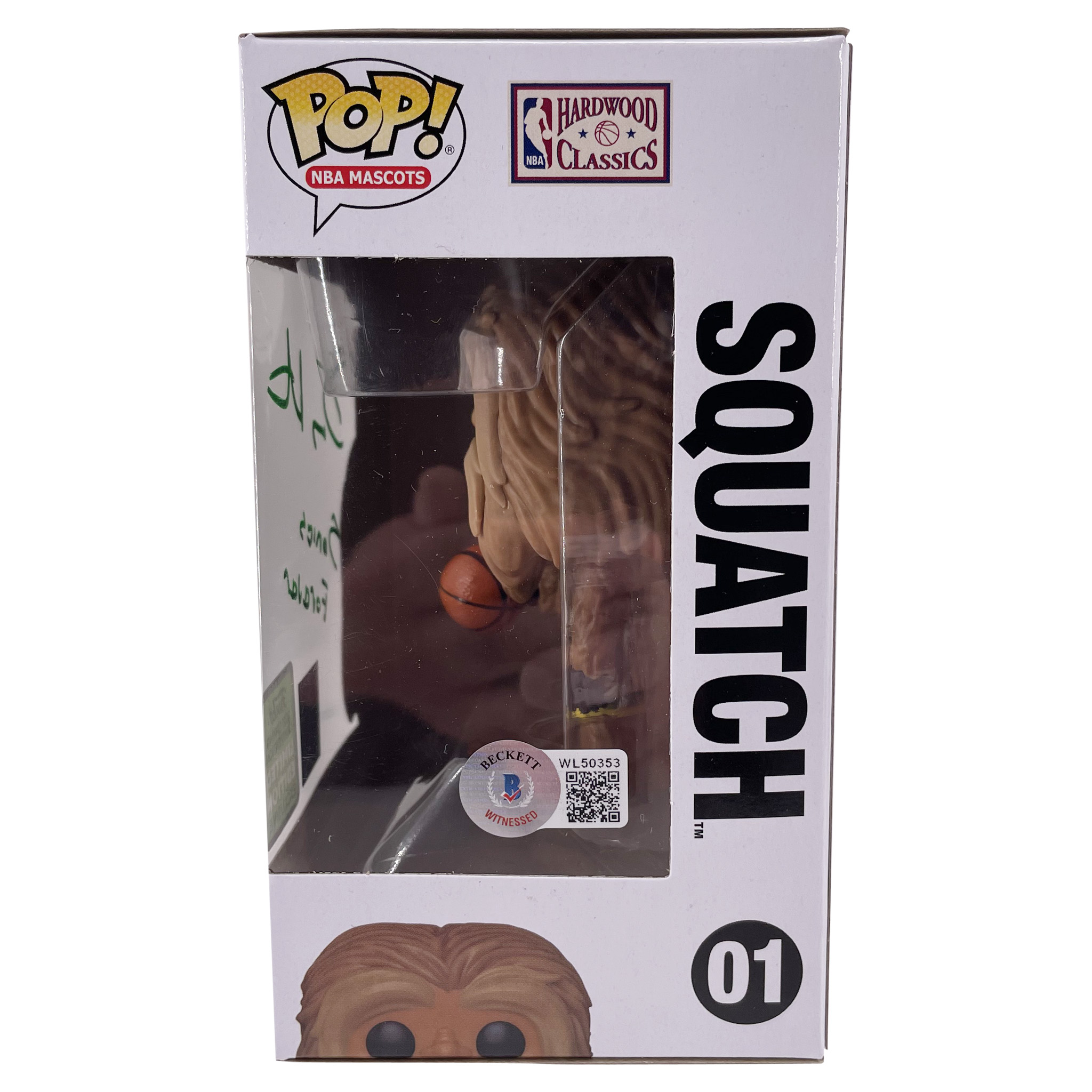 Gary Payton Signed Squatch #01 Funko Pop! Vinyl Figure Inscribed "Sonics Forever" (Beckett Hologram) at PristineAuction.com Gary Payton Signed Squatch #01 Funko Pop! Vinyl Figure Inscribed "Sonics Forever" (Beckett Hologram) at PristineAuction.com