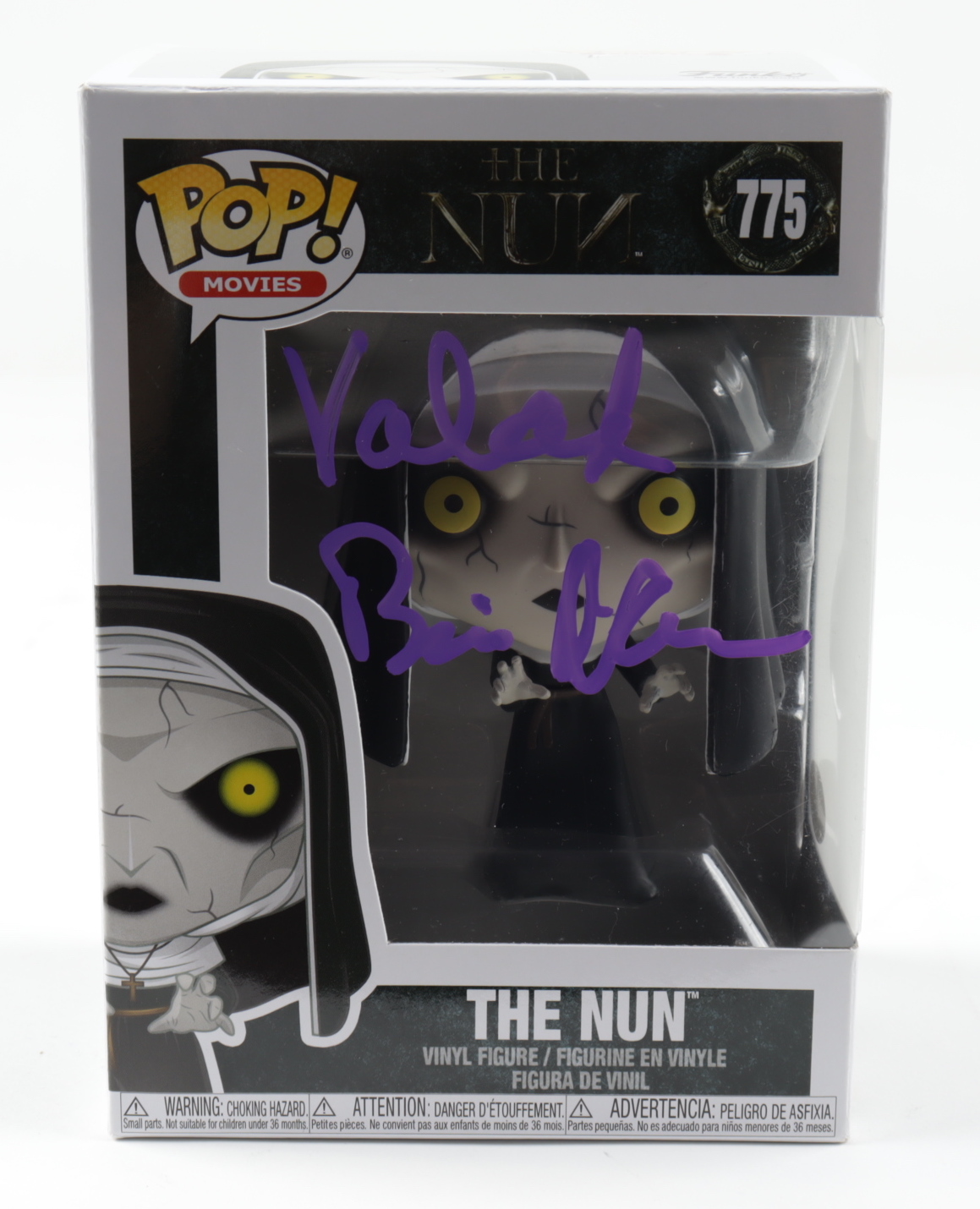 Bonnie Aarons Signed "The Nun" #775 The Nun Funko Pop! Vinyl Figure (JSA COA) at PristineAuction.com Bonnie Aarons Signed "The Nun" #775 The Nun Funko Pop! Vinyl Figure (JSA COA) at PristineAuction.com