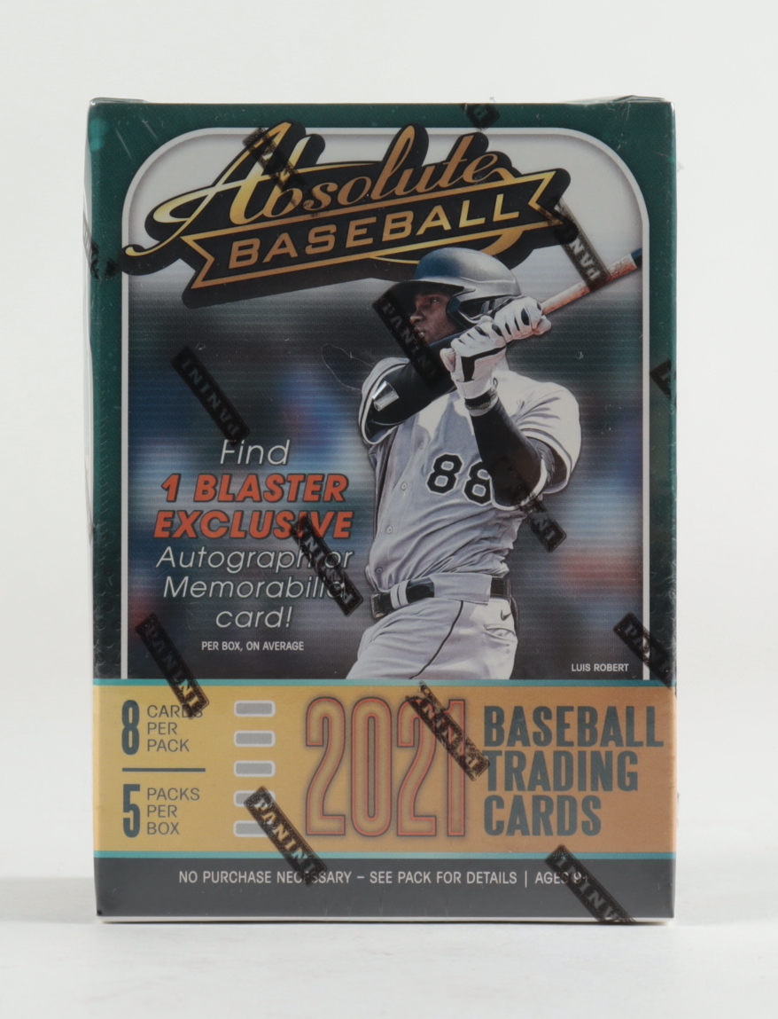 2021 Panini Absolute Baseball Blaster Box with (5) Packs at PristineAuction.com 2021 Panini Absolute Baseball Blaster Box with (5) Packs at PristineAuction.com